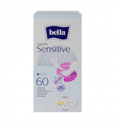 Прокладки щоденні Bella Panty Sensitive гігієнічні 60шт/уп