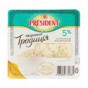 Сир кисломолочний President Творожна традиція 5% 300г