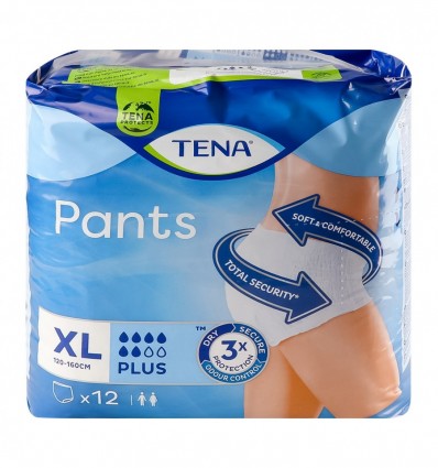 Підгузники-труси Tena Pants XL Plus для дорослих 12шт/уп