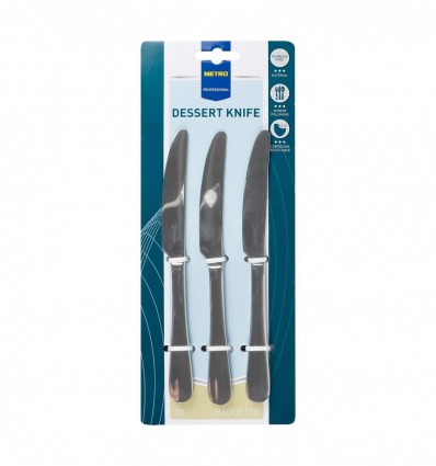 Нож Metro Professional №611-6-BMT десертный 3шт/уп