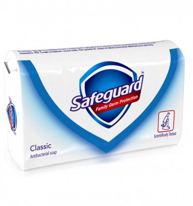 Мыло Safeguard туалетное жесткое Классическое белое 90г