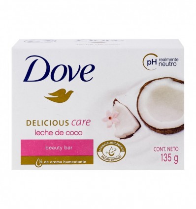 Крем-мыло Dove Кокосовое молочко и лепестки жасмина 135г