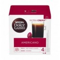 Кава Nescafe Dolce Gusto Americano мелена в капсулах 16х8.5г/уп