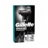 Бритва Gillette Mach3 Charcoal з 2 змінними касетами
