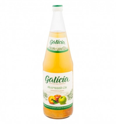 Сок Galicia Яблочный 1л стекло