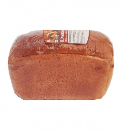 Хліб Цільнозерновий з борошна грубого помолу на заквасці 400г