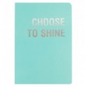 Книга записна Motivation A5, 80 арк. клітинка, Choose to shine