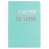 Книга записная Motivation A5, 80 л. клетка, Choose to shine