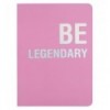 Книга записна Motivation A5, 80 арк. клітинка, Be legendary 8700-6-A