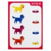 Набор липы и развивайся Kite K23-326-1, 6 цветов + 5 карт