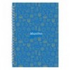 Блокнот на спіралі тверда обкладинка 8032-23-A, А5, 96арк., клітинка №23