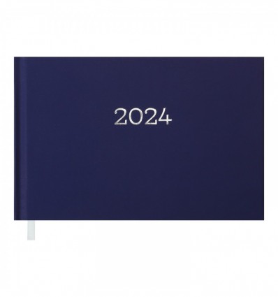 Еженедельник карманный датированный 2024 MONOCHROME, синий