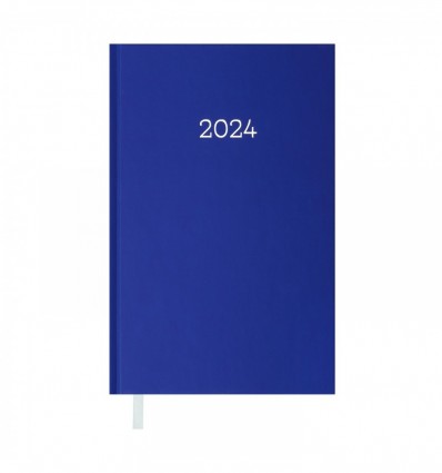 Щоденник датований 2024 MONOCHROME, A6, синій
