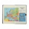 Еженедельник датированный 2026 BEST, A5, серый, искусственная кожа (BM.2704-09)