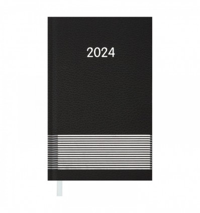 Еженедельник карманный датированный 2024 PARALLEL, черный