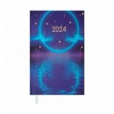 Ежедневник датированный 2024 ONLY, A6, фиолетовый