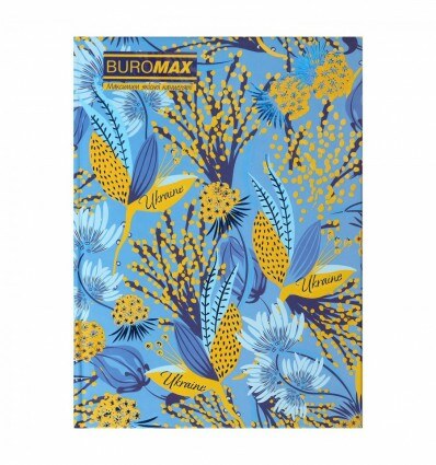 Записная книжка FLORISTICA, А5, 96 л., клетка, твердая карт. обл., голубая ( BM.24511104-14 )