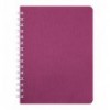 Тетрадь для записей BARK, L2U, А6, 60 л., клетка, пласт. обл., малиновая ( BM.24654154-29 )