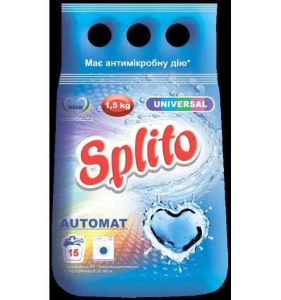Стиральный порошок Splito , автомат, универсал 1500г ( spl.83591 )