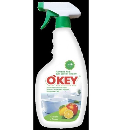 Пена чистящая активная для ванной O'KEY 500мл ( ok.81917 )
