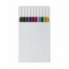 Лайнер uni EMOTT 0.4мм fine line, Calm-tone Dark Color, 10 кольорів ( PEM-SY/10C.03CTDC )