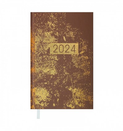 Щоденник датований 2024 MIRACLE, A6, капучино