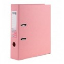 Папка-регистратор двухсторонняя А4 PP 7,5 cм, собранная, Pastelini, розовая