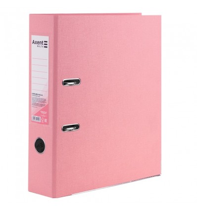 Папка-регистратор односторонняя А4 PP 7,5 см, разобраная, Pastelini, розовая