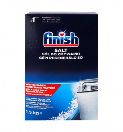 Соль для посудомоечных машин Finish Salt специальная 1,5кг