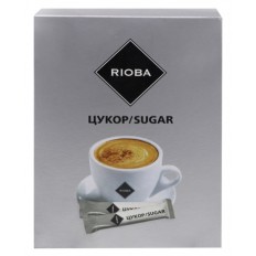 Сахар Rioba коричневый фасованный 5г*200шт 1кг