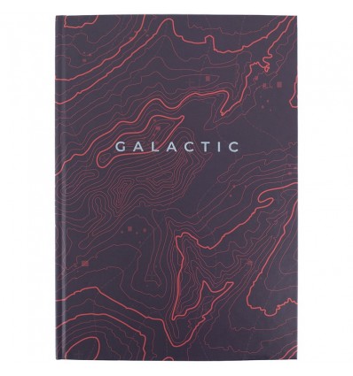 Книга записна Axent Earth colors, Galactic, А4, 96арк., клітинка