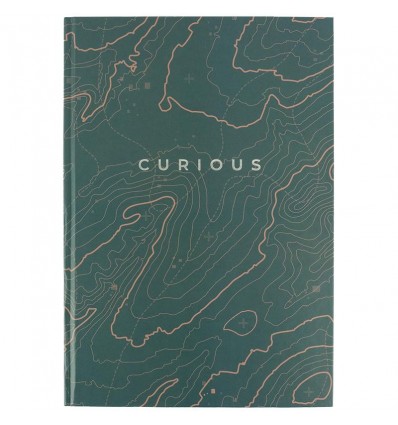 Книга записная Earth colors, Curious, А4, 96л., клетка