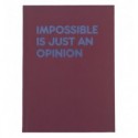 Книга записная Impossible А5, 96 л., клетка, твердая обложка