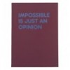 Книга записная Impossible А5, 96 л., клетка, твердая обложка