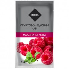 Напій Rioba концентрований чай Малина м`ята 50 г