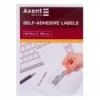 Етикетки з клейким шаром Delta, 100 аркушів A4, 1 шт/арк., D4460-A