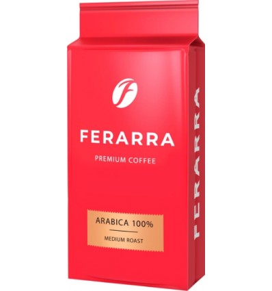 Кава Ferarra 100% Arabica натуральна смажена мелена 250г