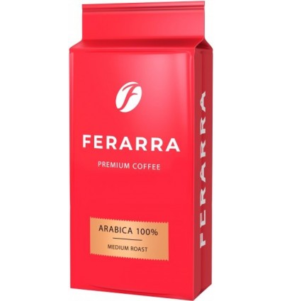 Кава Ferarra 100% Arabica мелена 250г (4820097817895)