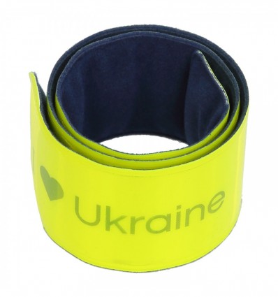 Браслет світловідбивний Тип 2, Patriot, жовто-синій ( BM.9711 )