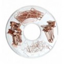 Набір канцелярського приладдя DONUT, GOLDEN, PASTEL ( BM.5702 )