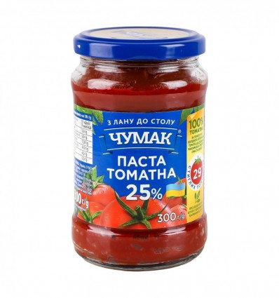 Паста томатна Чумак 25% 300г