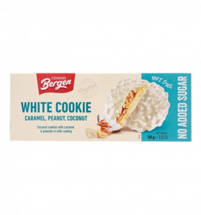 Печиво Bergel біле без цукру 100г