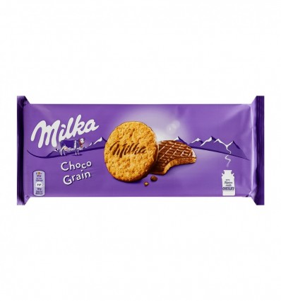 Печиво Milka Choco Grain з вівсяними пластівцями 126г