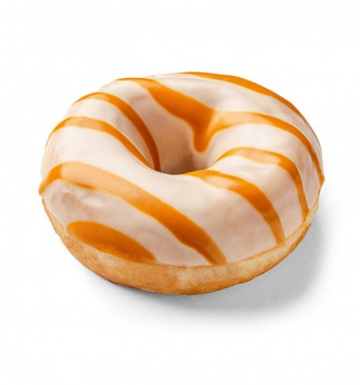 Пончик White Donut з карамельною начинкою 70г