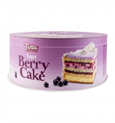 Торт Tarta Berrу Cake бисквитный 450г