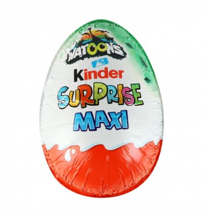 Яйце шоколадне Kinder Surprise Maxi з іграшкою 100г