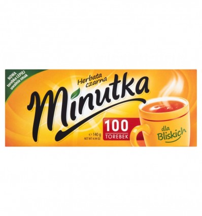 Чай Minutka черный 100 х 1,4г