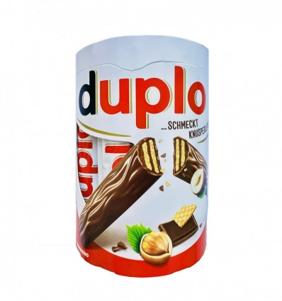 Батончики Ferrero Duplo Original с начинкой и кремом нуга 10х18,2г