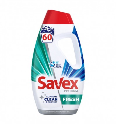 Гель для прання Savex Premium Fresh 2,7 л