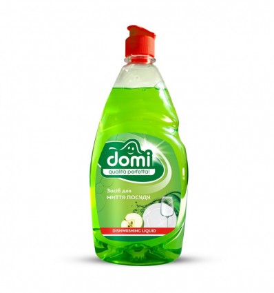 Средство Domi для мытья посуды Яблоко 900мл